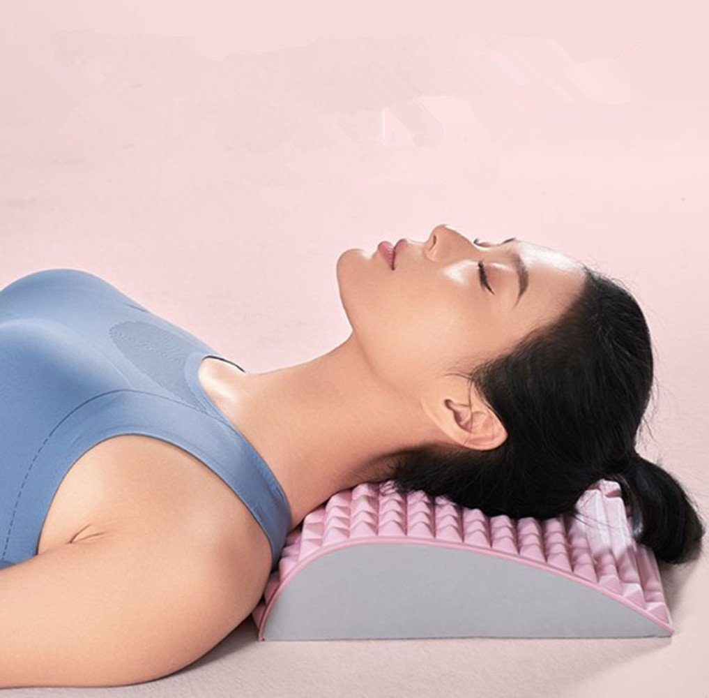 XDeer Keilkissen Lendenkissen,Lendenwirbelkissen Stützen Eva,Stufenlagerungswürfe, Lendenkissen, Massagekissen Reduzieren Wirbelsäule Rücken Schmerzen