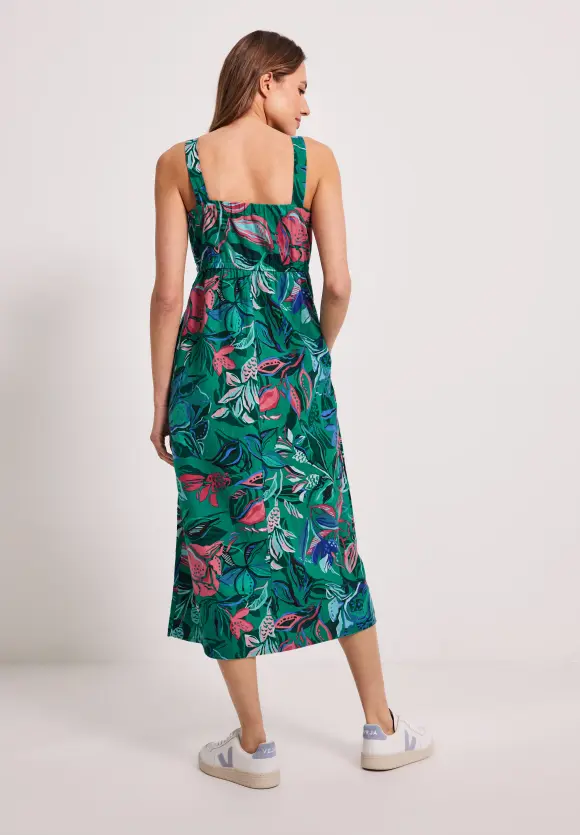 CECIL Midi Leinenmix Kleid