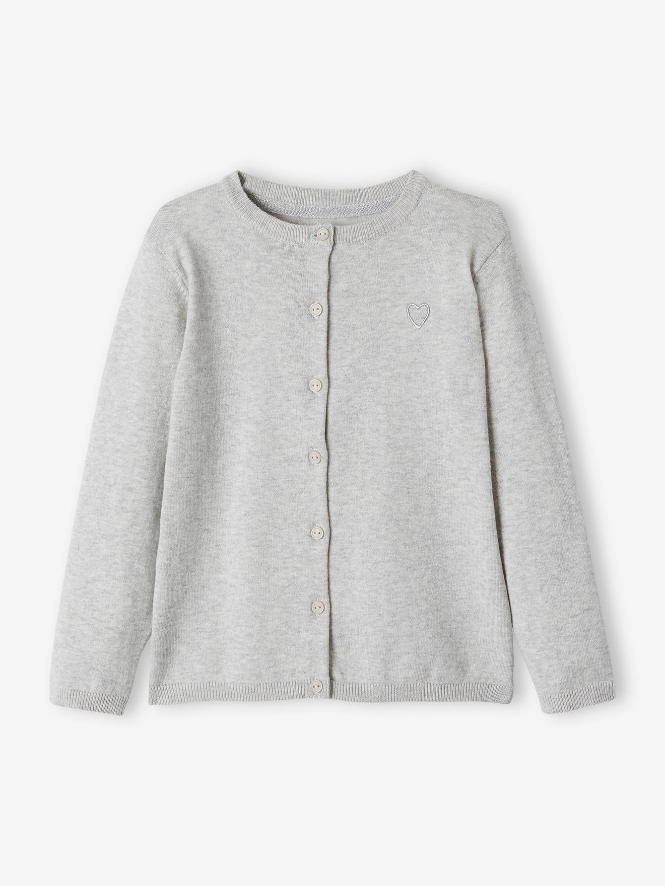 Gilet Basics personnalisable fille bleu glacier