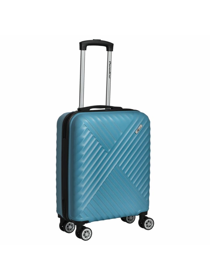 Paradise by CHECK.IN Kingston - 4-Rollen-Kabinentrolley 55 cm (lila) in tÃ¼rkis günstig kaufen onesize