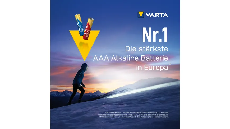 VARTA LONGLIFE Max Power AAA 4er