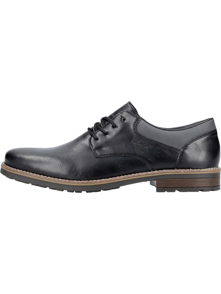 rieker Business Schuhe für Herren in schwarz in schwarz günstig kaufen