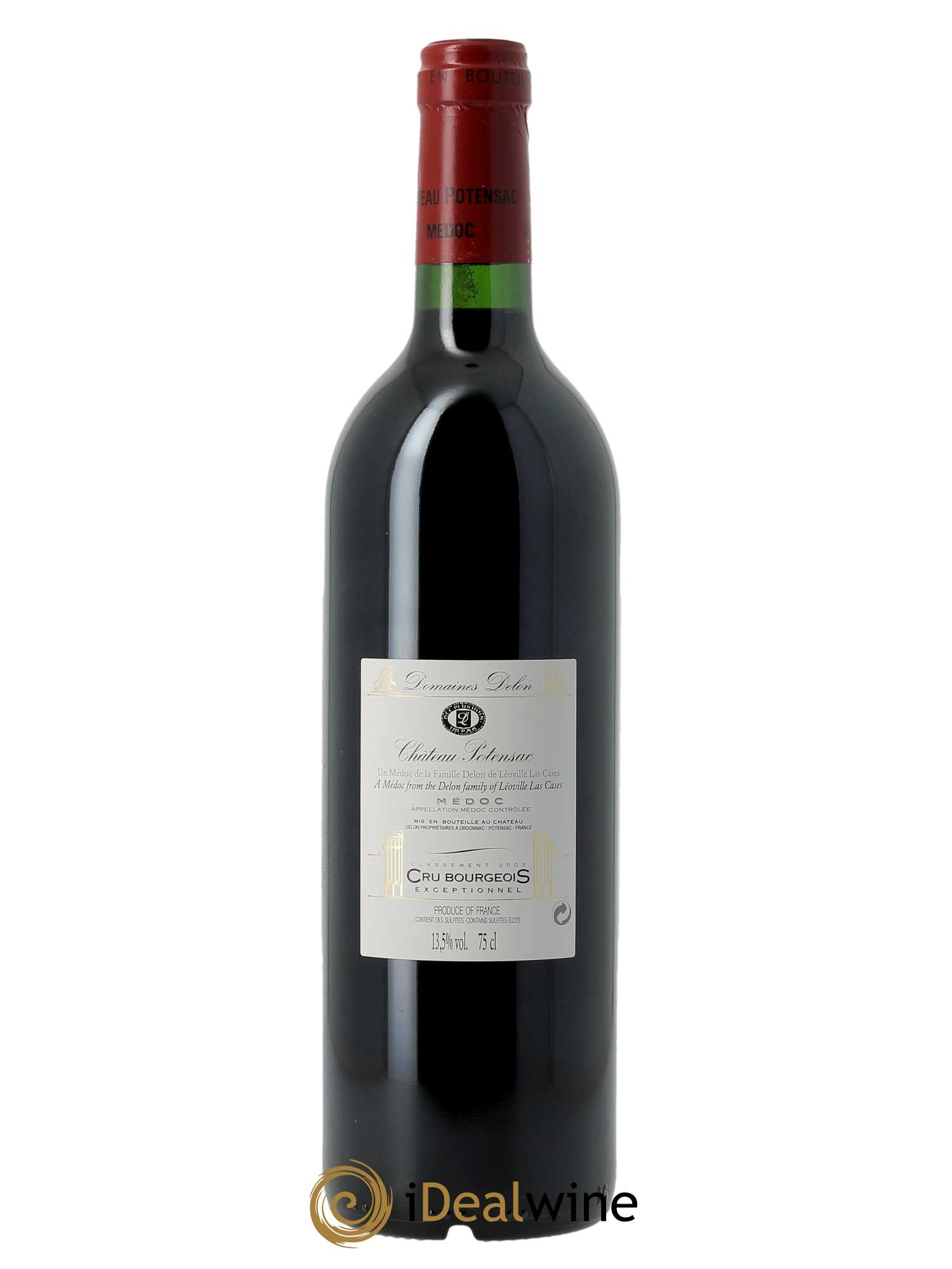 Château Potensac  2003 - Lot de 1 Bouteille