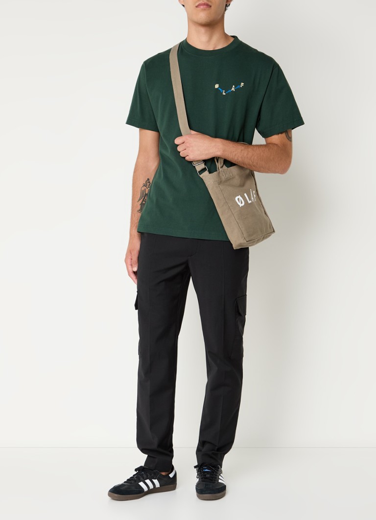 T-shirt OLAF con logo e stampa sul retro