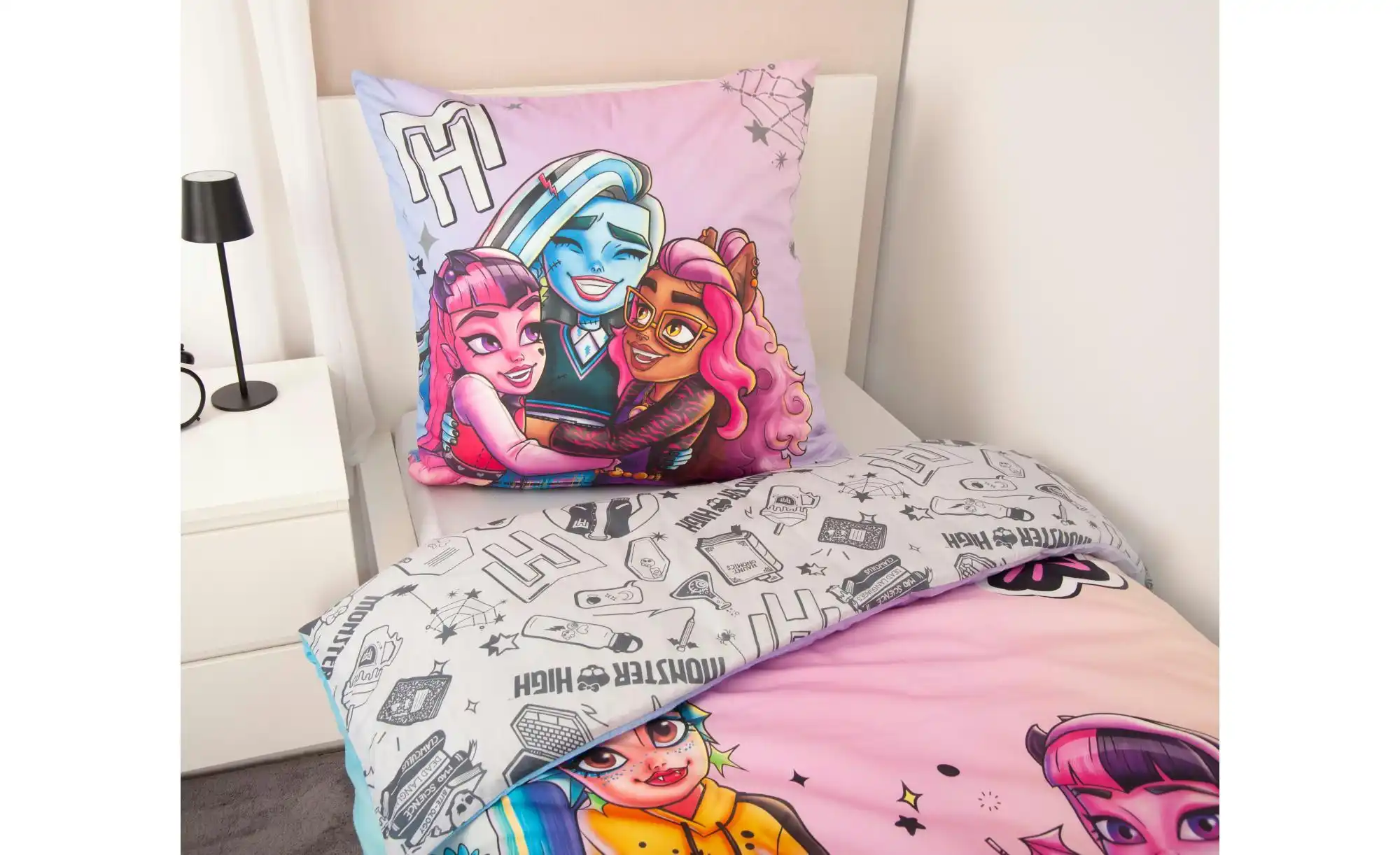 Bettwäsche-Set Monster High