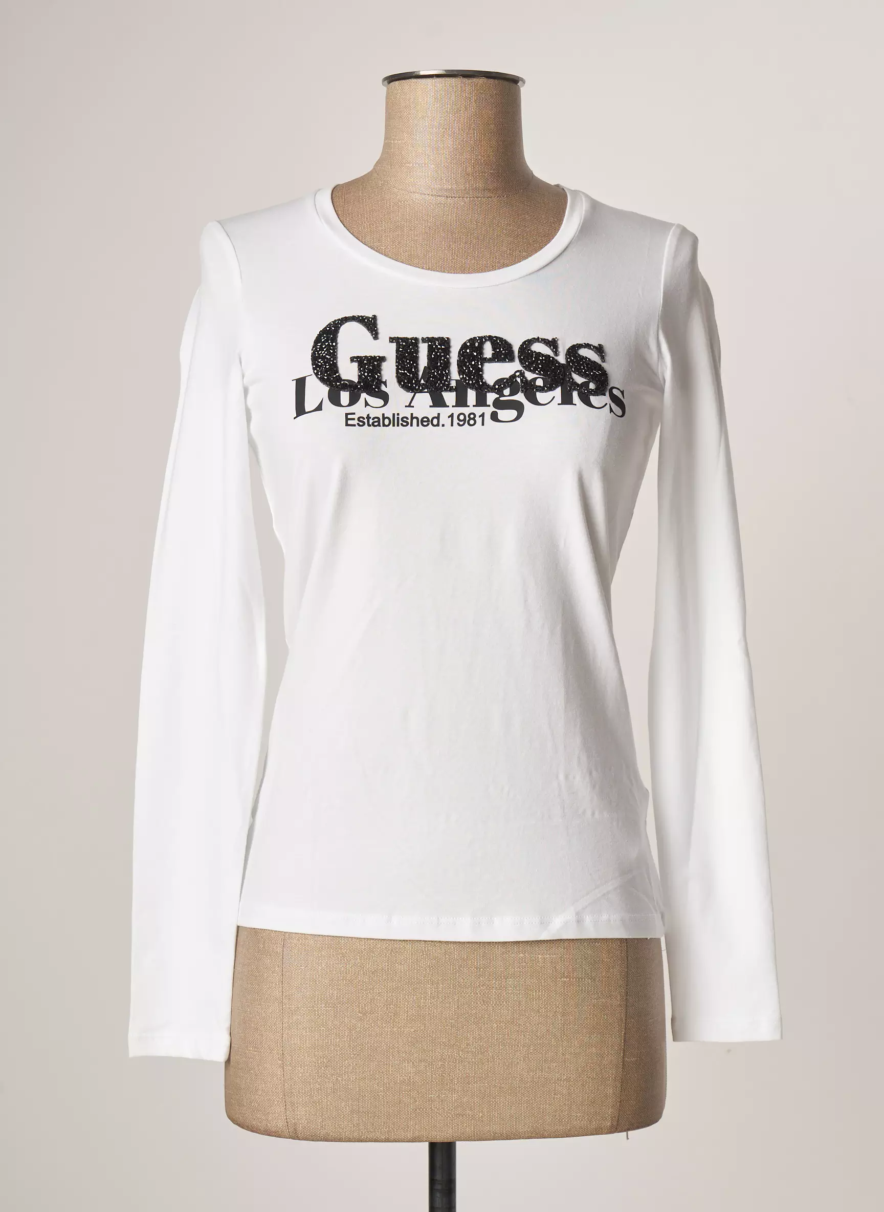 Guess Tshirts Femme couleur blanc