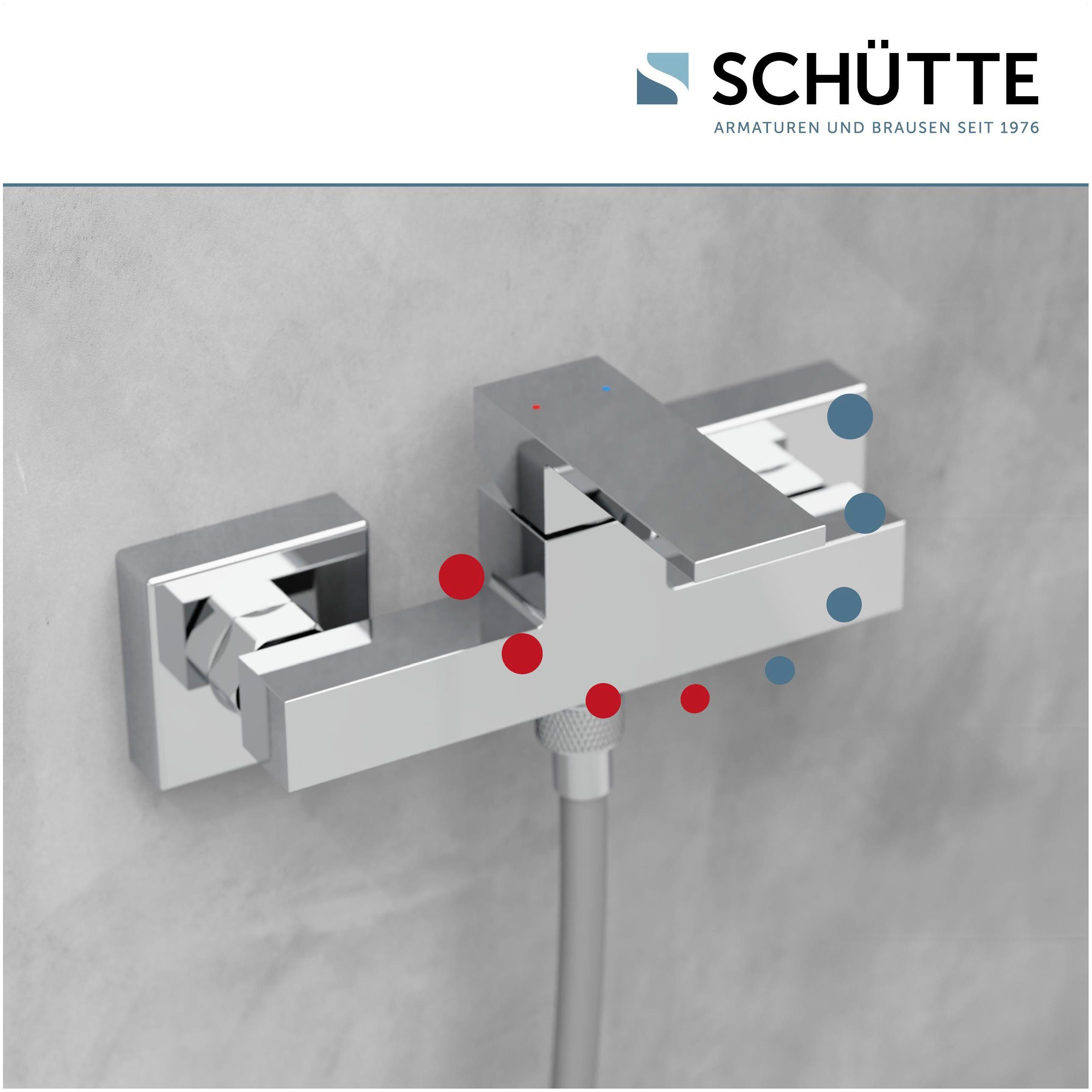 Schütte Duscharmatur Tokyo Wasserhahn Bad, Mischbatterie Dusche in Chrom