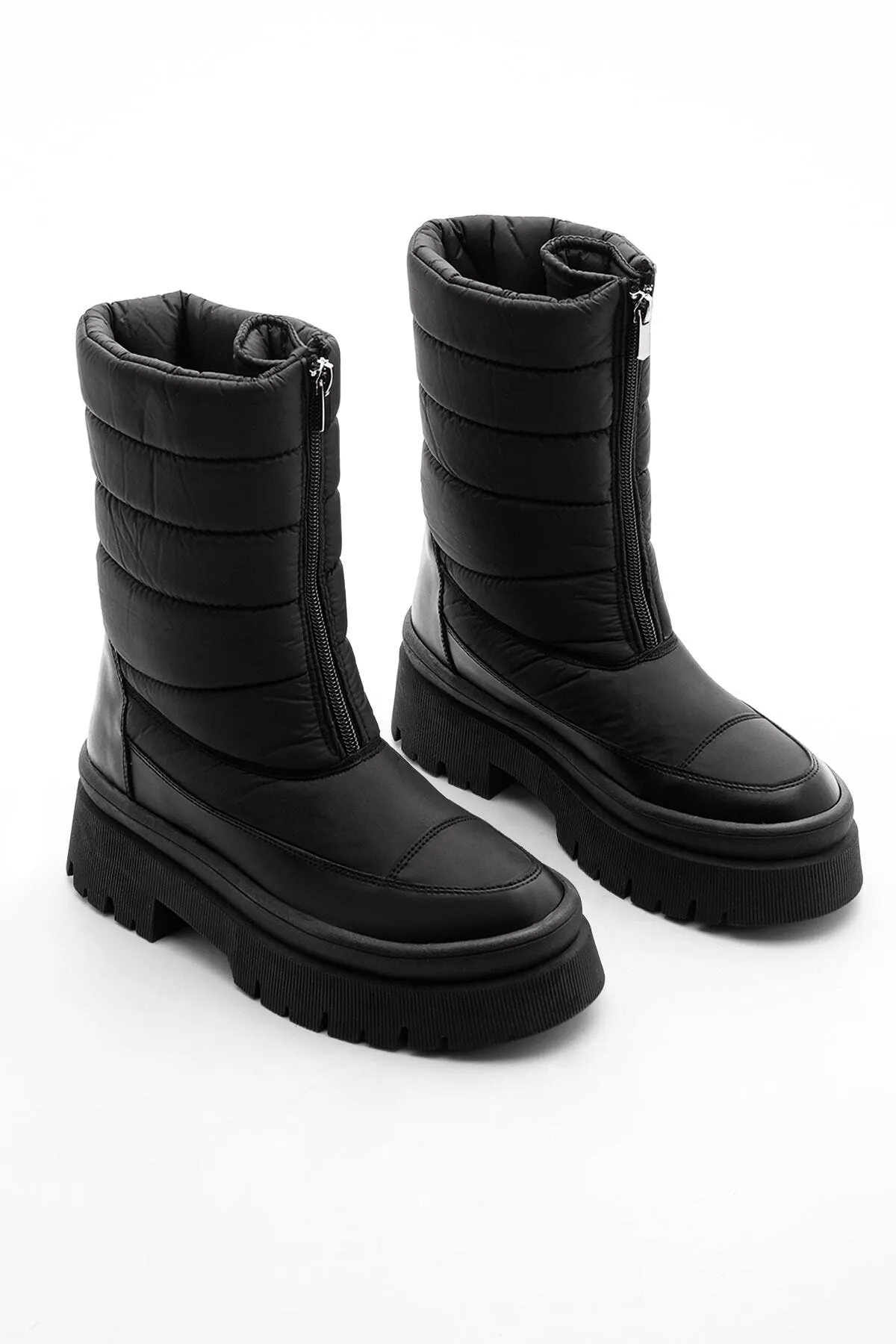 Marjin  Schneestiefel - Schwarz - Flacher Absatz