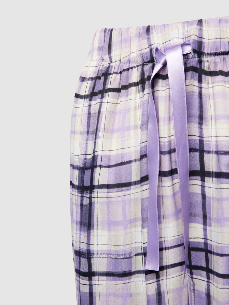 Pyjama-Hose aus Viskose-Seide-Mix Modell 'KAROLA' in lila