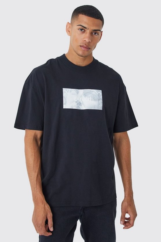 Oversize T-Shirt mit Official Print