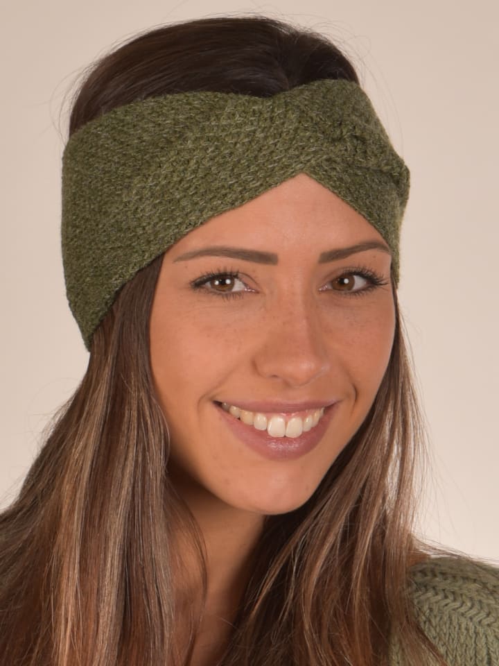 styleBREAKER Strick Stirnband in Creme-Beige günstig kaufen onesize