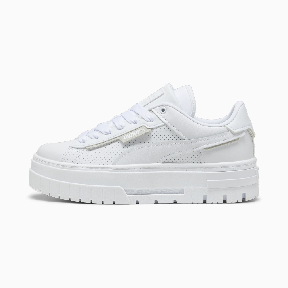PUMA Mayze Crashed Leather 396011_01 / weiss
