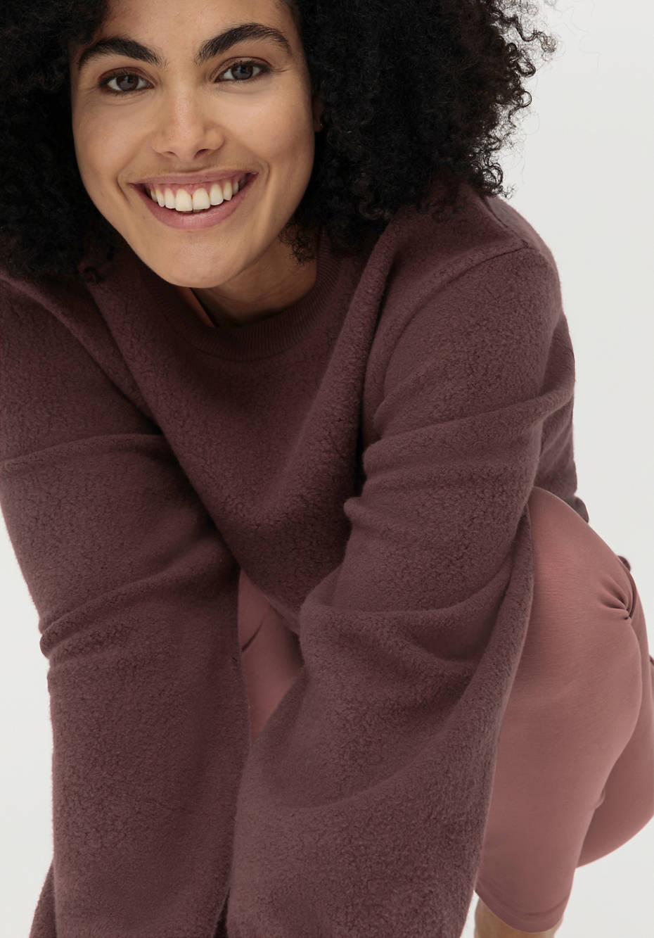 Fleece Sweatshirt ACTIVE LIGHT aus reiner Bio-Baumwolle