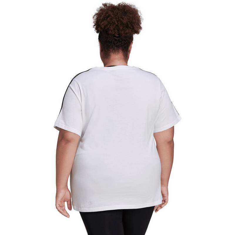 adidas ESSENTIALS SLIM 3-STREIFEN T-Shirt Damen