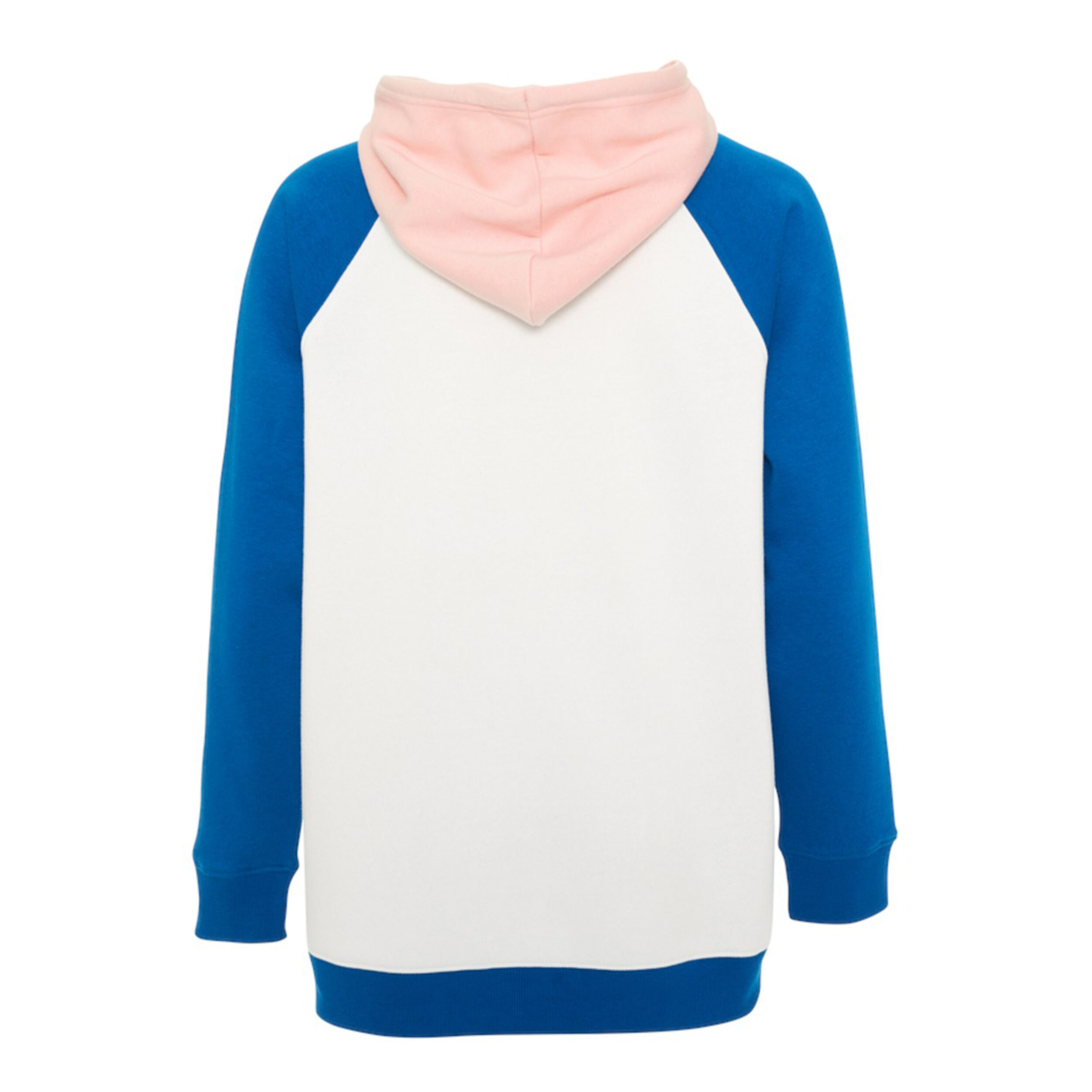 Tricolour Hoody Damen - Blau, Mehrfarbig