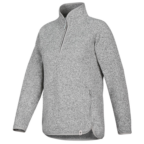 HAGLEREN KNITTED FLEECE HALFZIP Damen - Fleecepullover