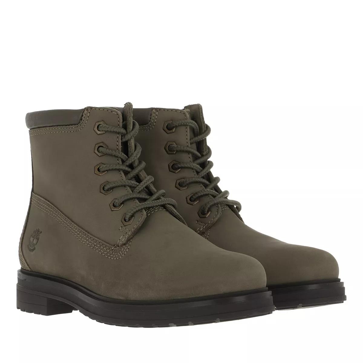 TIMBERLAND Stiefeletten grün Schnürstiefel