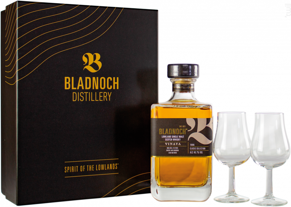 Bladnoch Vinaya Coffret 2 Verres Bladnoch