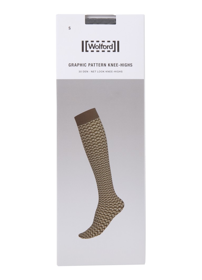 Chaussettes hautes Wolford en 30 deniers