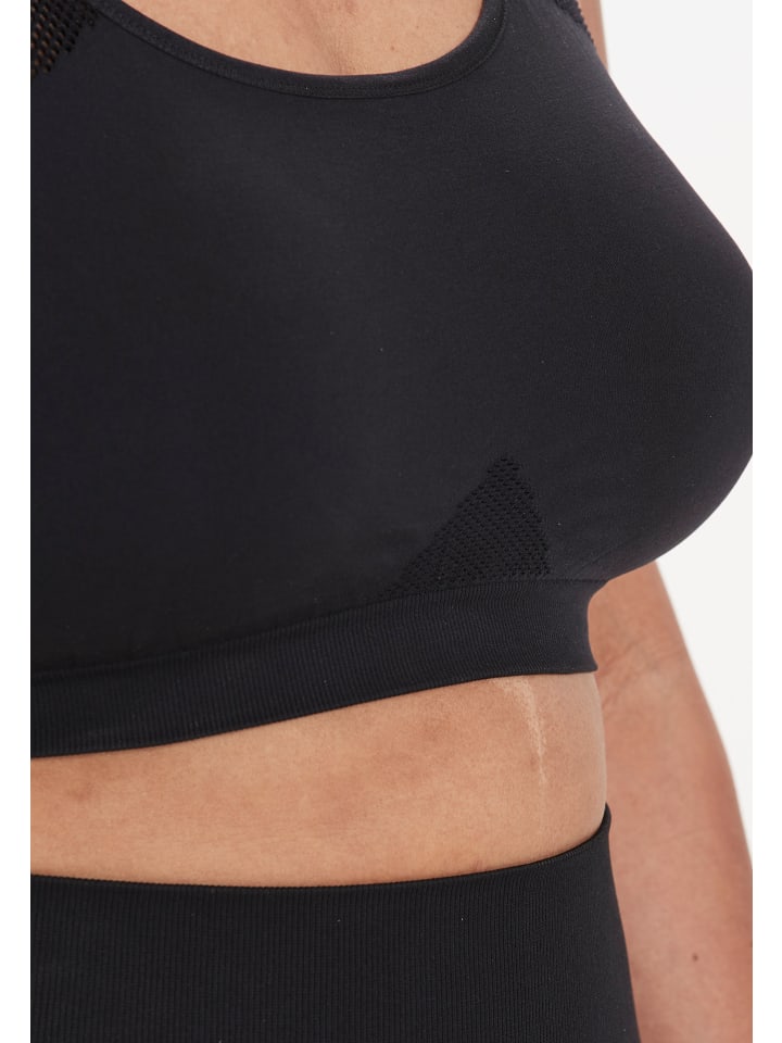 Endurance Q Sport-BH ROSA SEAMLESS in 1001 Black günstig kaufen