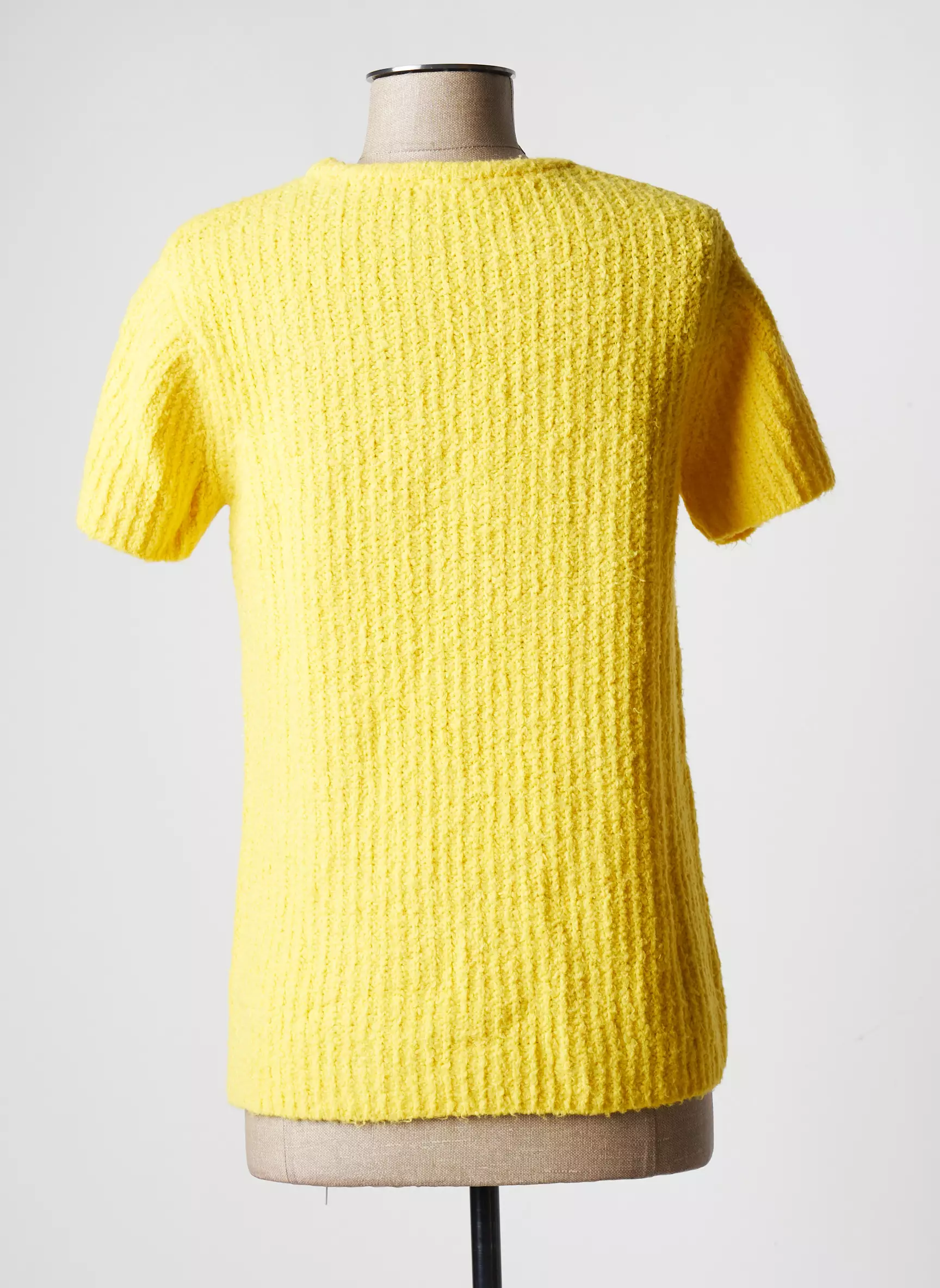 American Vintage Pulls Femme couleur jaune
