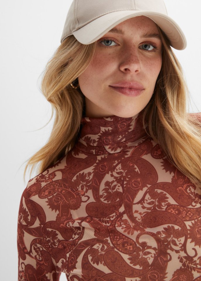 Bedrucktes Meshshirt