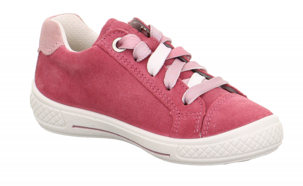 TENSY - PinkSneaker low mit Reißverschluss