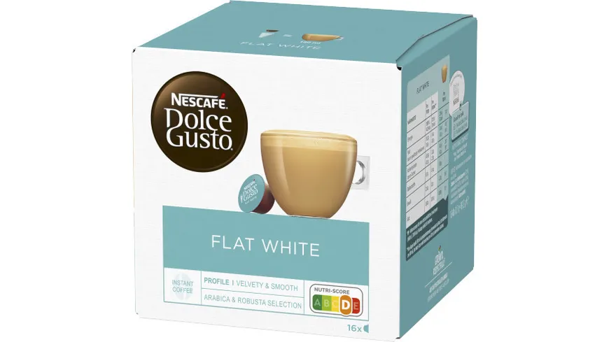 NESCAFE DOLCE GUSTO Flat White 187.2 g