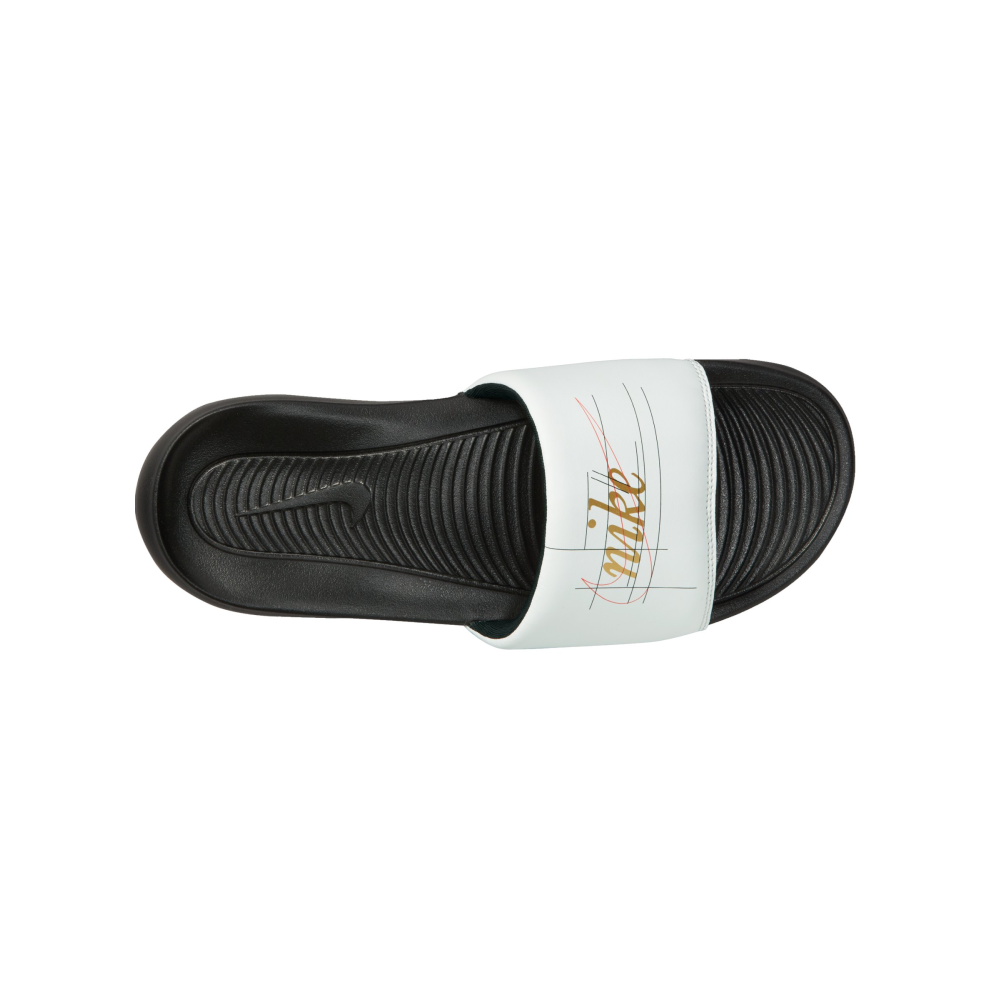 Nike Victori One Print Printed Slide CN9678-103 / weiss