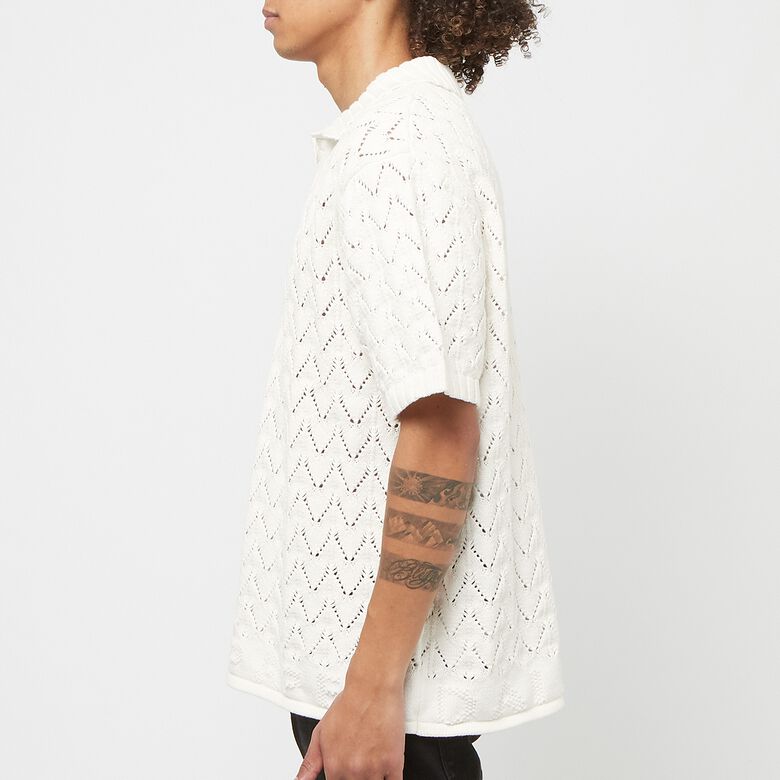 Daily Paper Yinka Knit Polo white