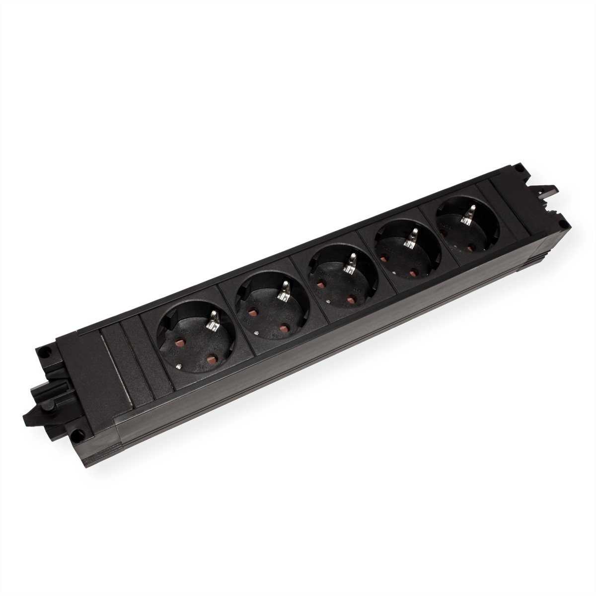 Bachmann STEP BASE Schutzkontakt Steckdosenleiste (Kabellänge 0 m), 5x CEE7/3