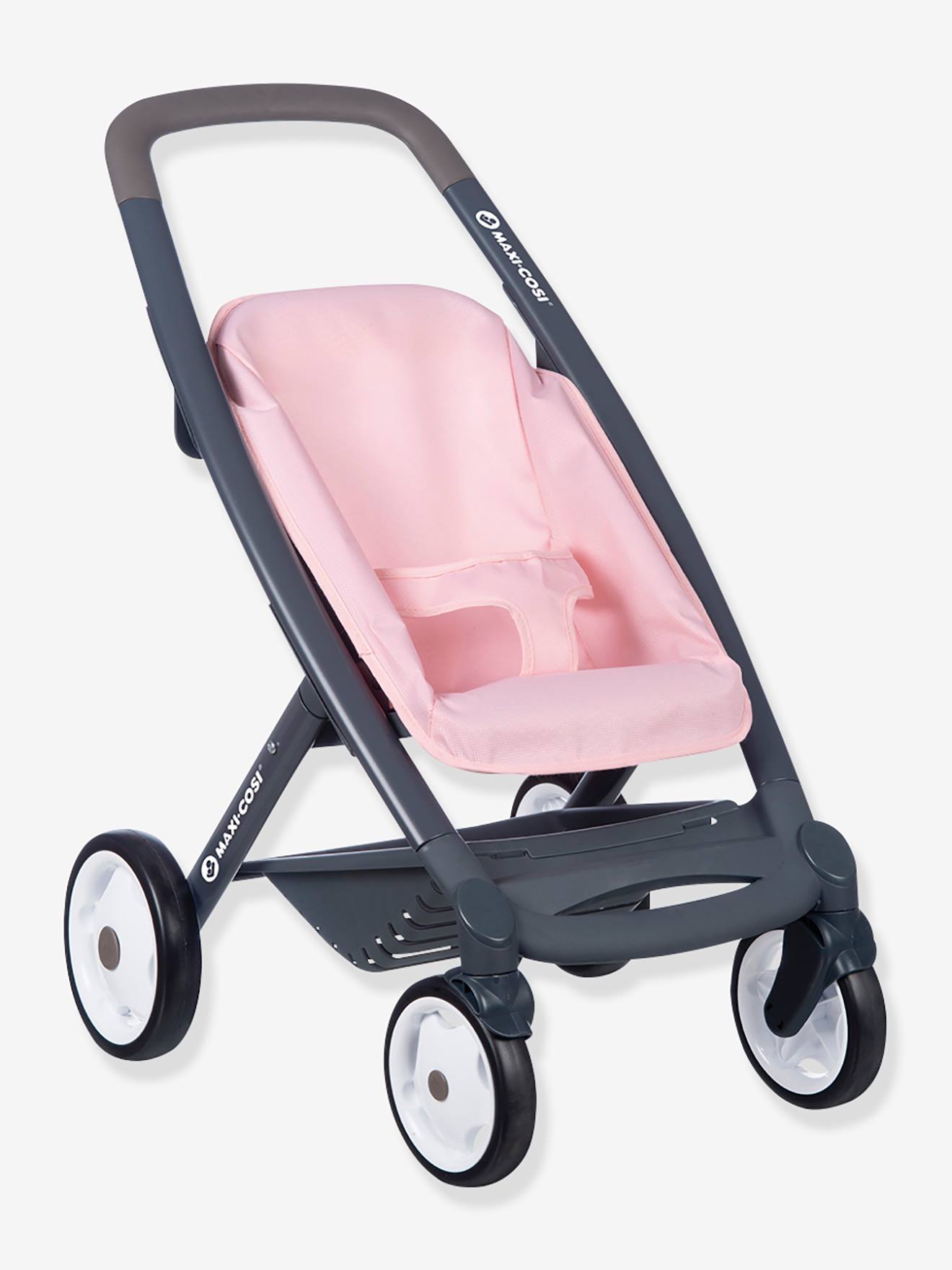 Smoby Puppenkinderwagen, 3-in-1-Kombi-Kinderwagen Maxi Cosi SMOBY - rosa