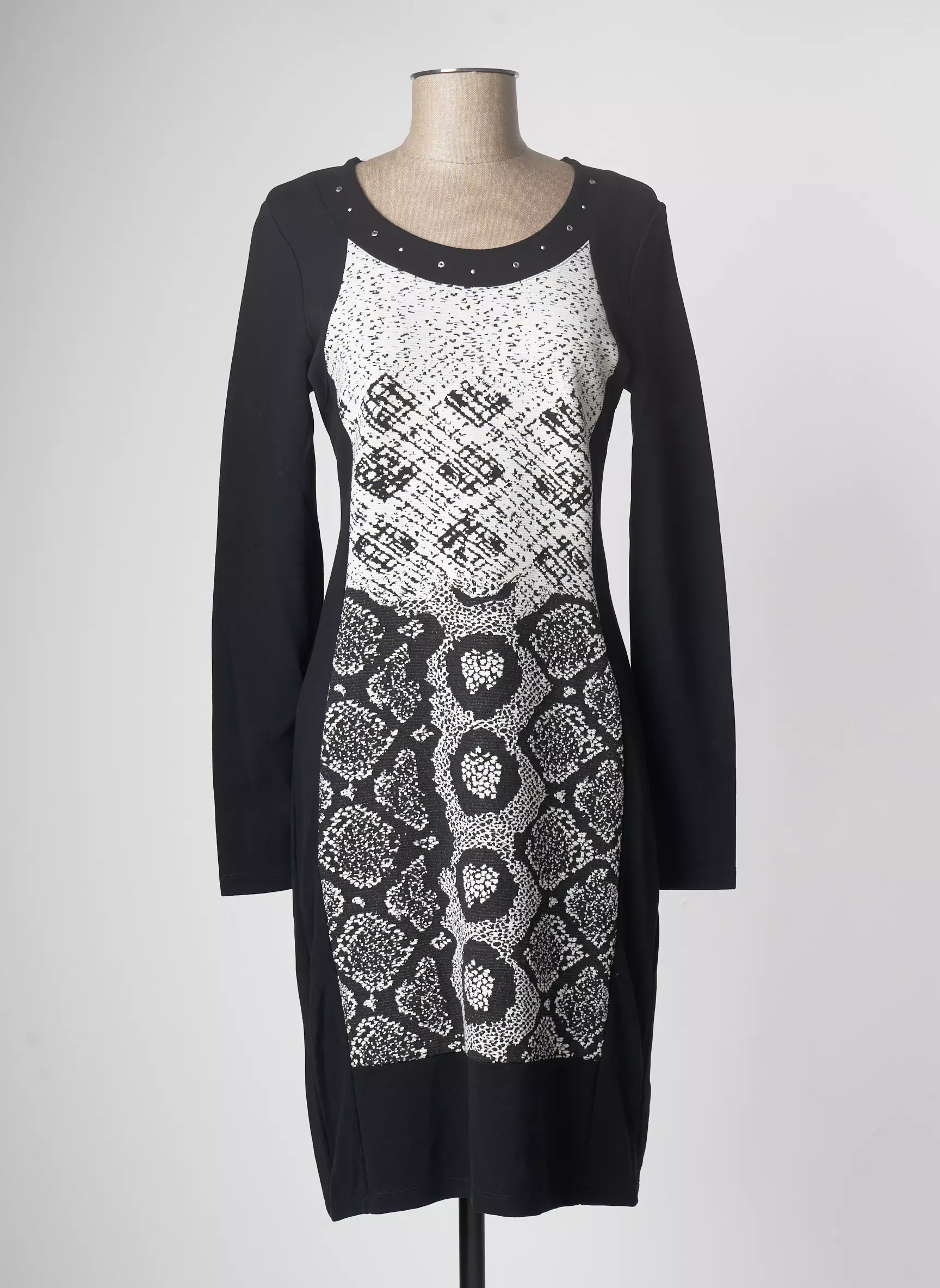 Viccio Barcelona Robes Mi Longues Femme couleur noir
