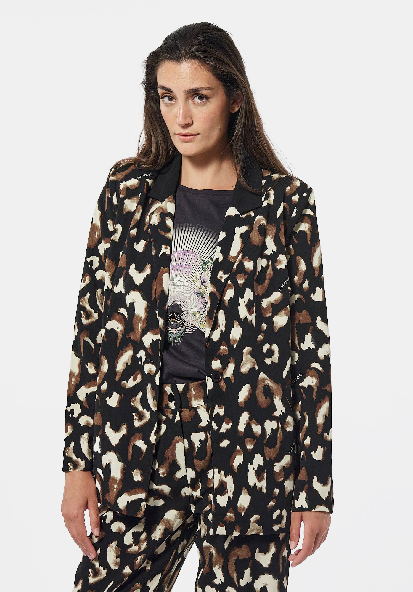DANDY  Blazer léopard Femme