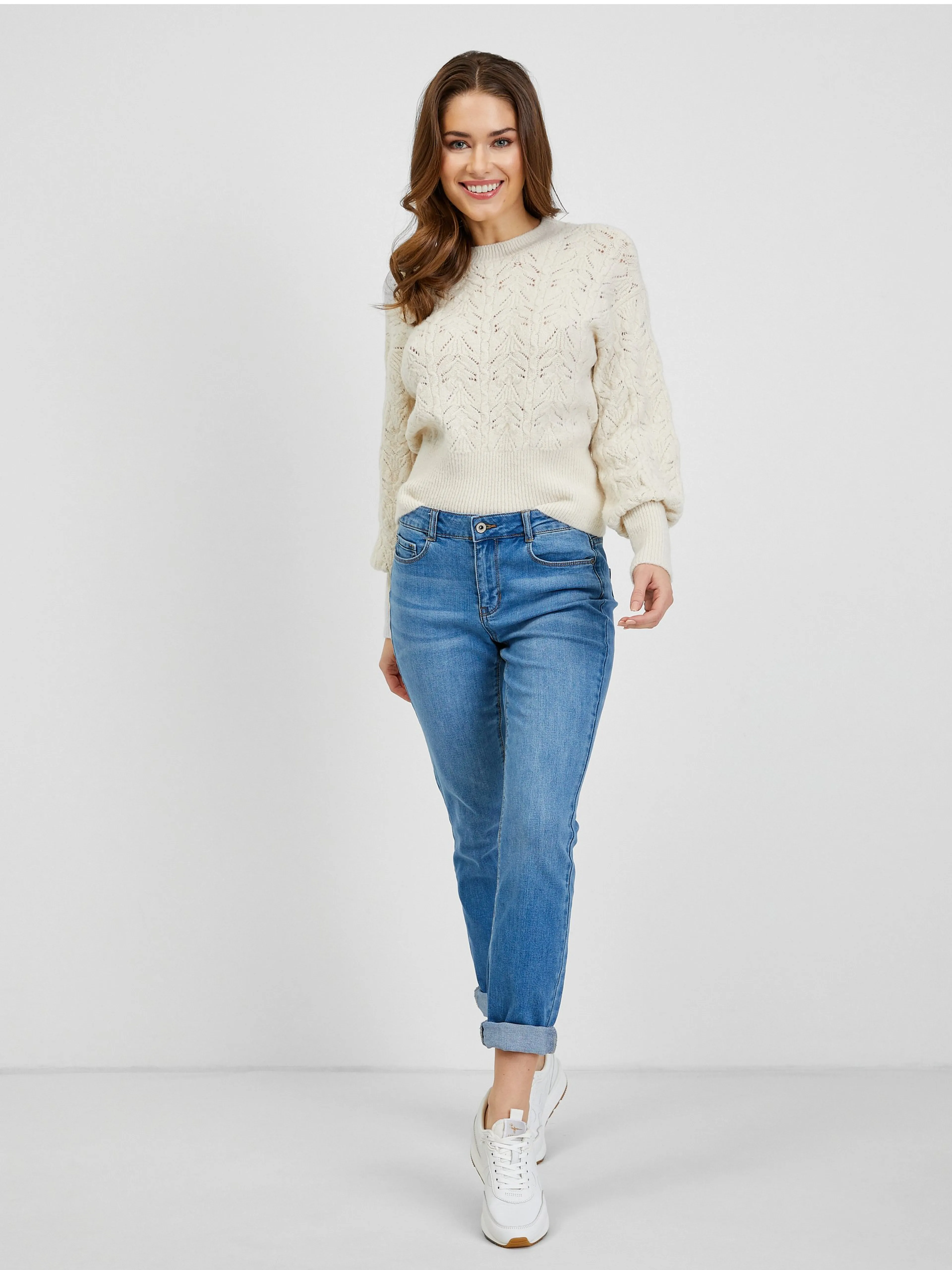 Blaue Damenjeans Slim Fit ORSAY