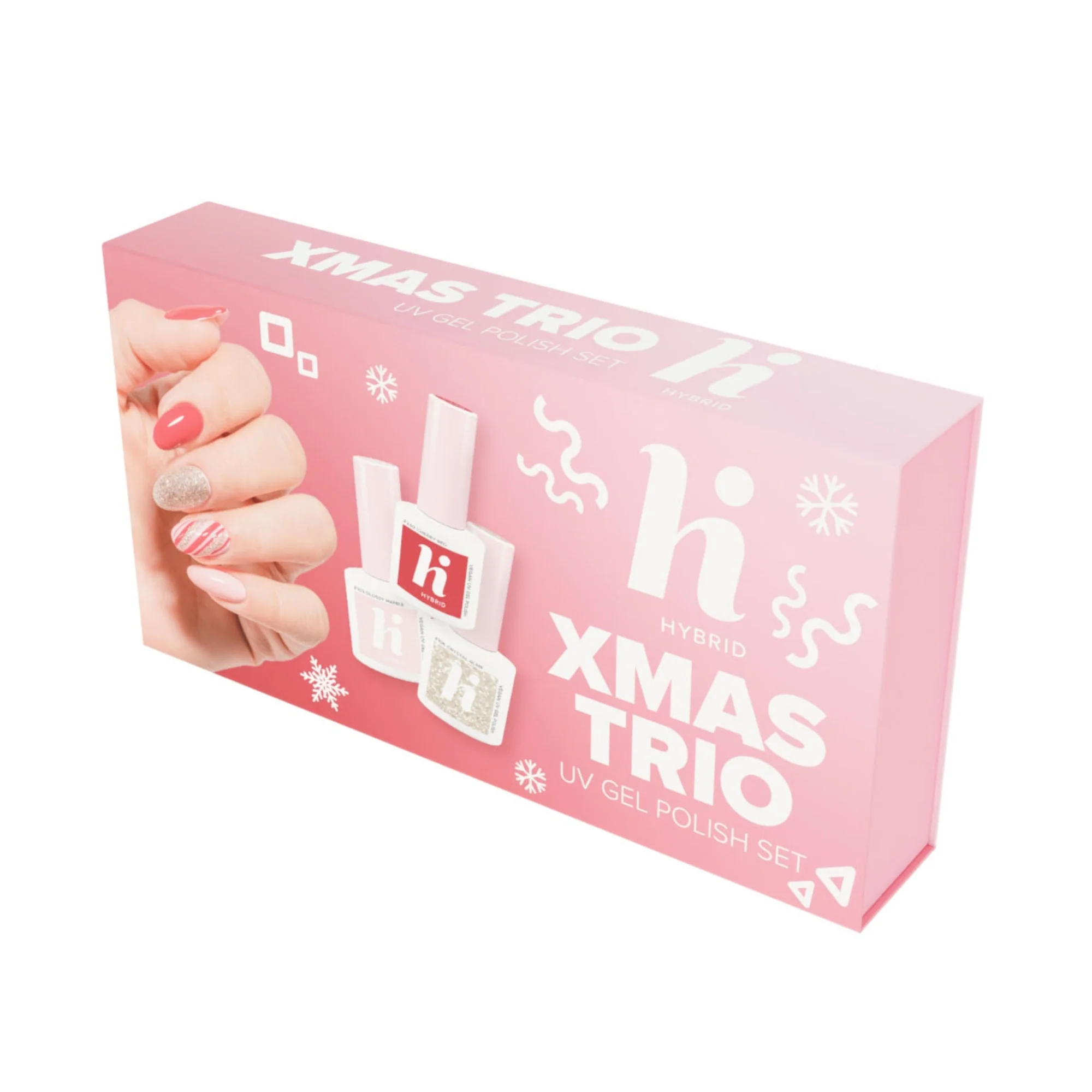 UV-Gel-Nagellack-Weihnachts-Trio-Set – Make-up-Box