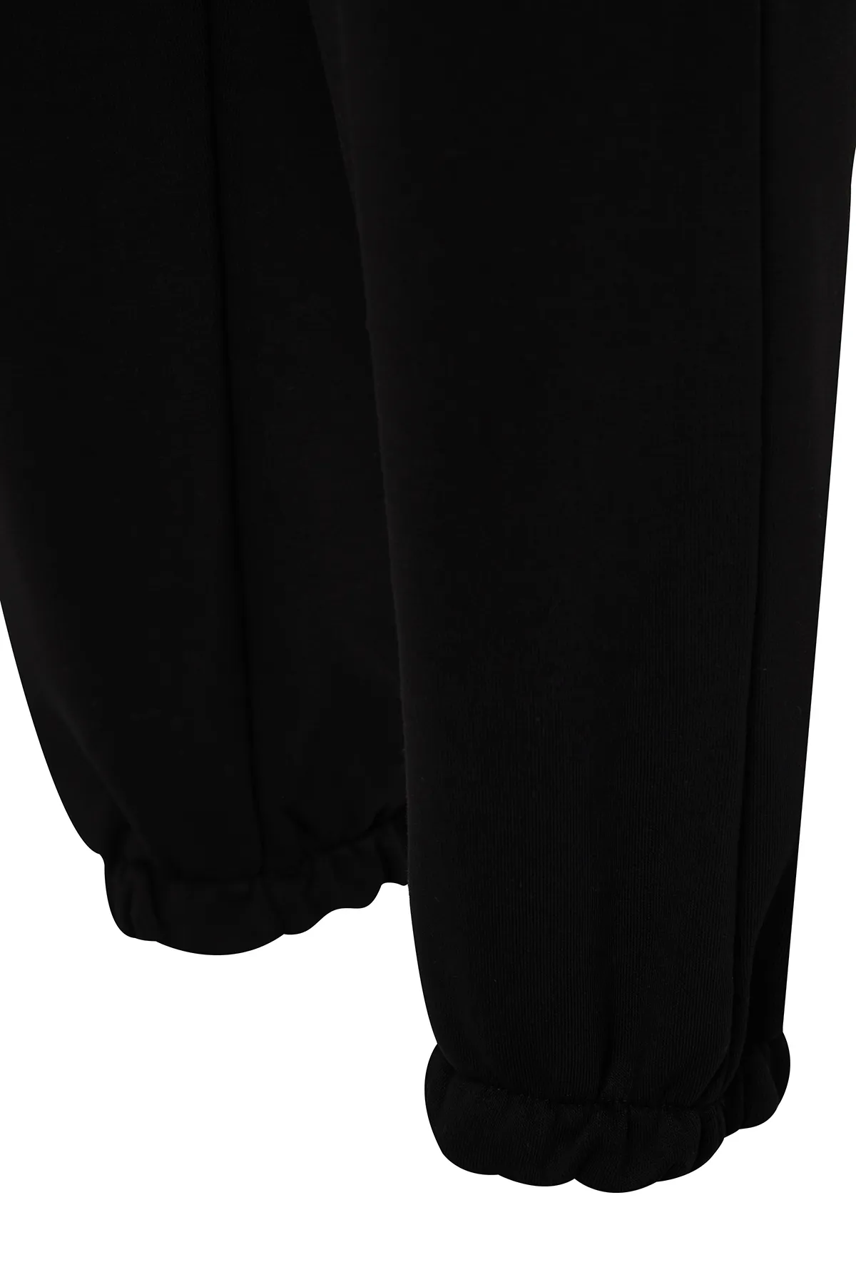 Trendyol Collection  Schwarze Balloon Jogger-Jogginghose aus dickem Strick TWOAW24EA00030