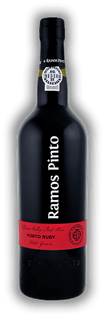 Ramos Pinto Ruby Port Ramos Pinto Ruby Port Sehr fruchtig und von großer aromatischer Reinheit. 0,75	 Liter - Vol 19,5%