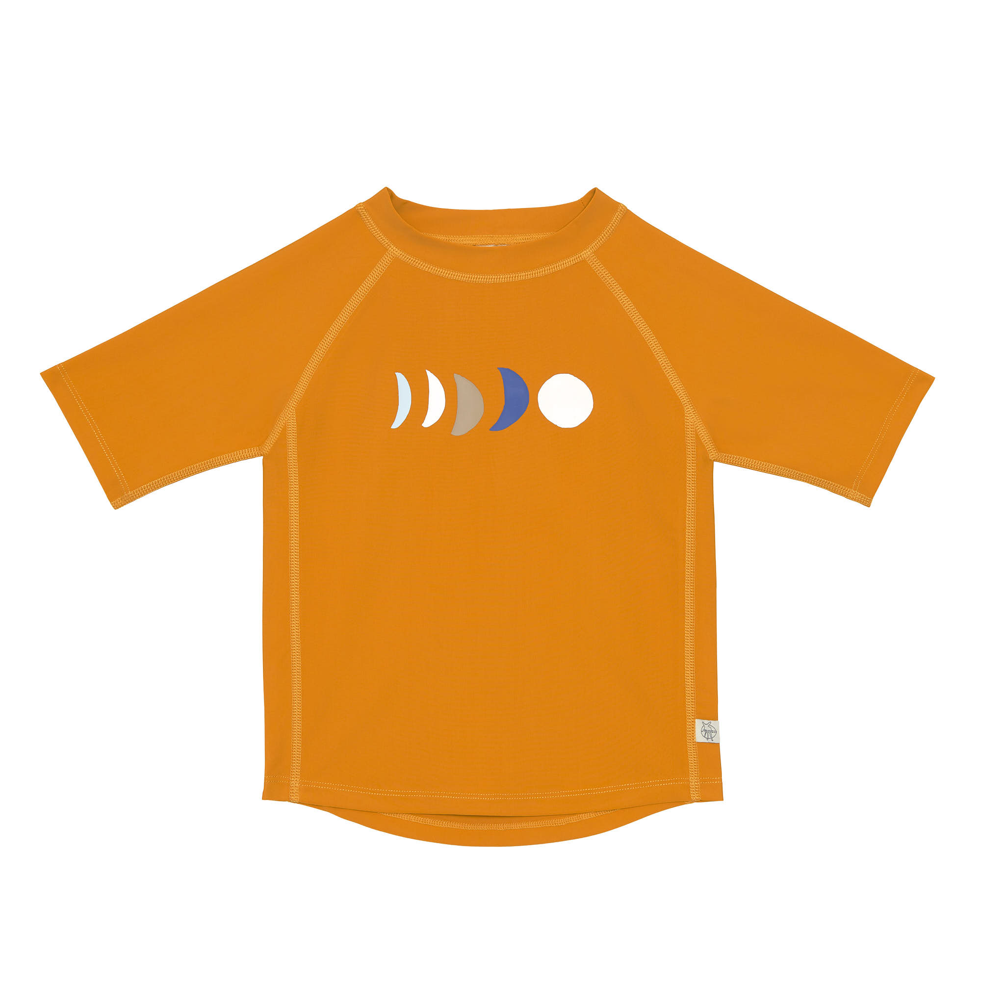 UV Shirt Kinder Kurzarm - Mond, Goldgelb