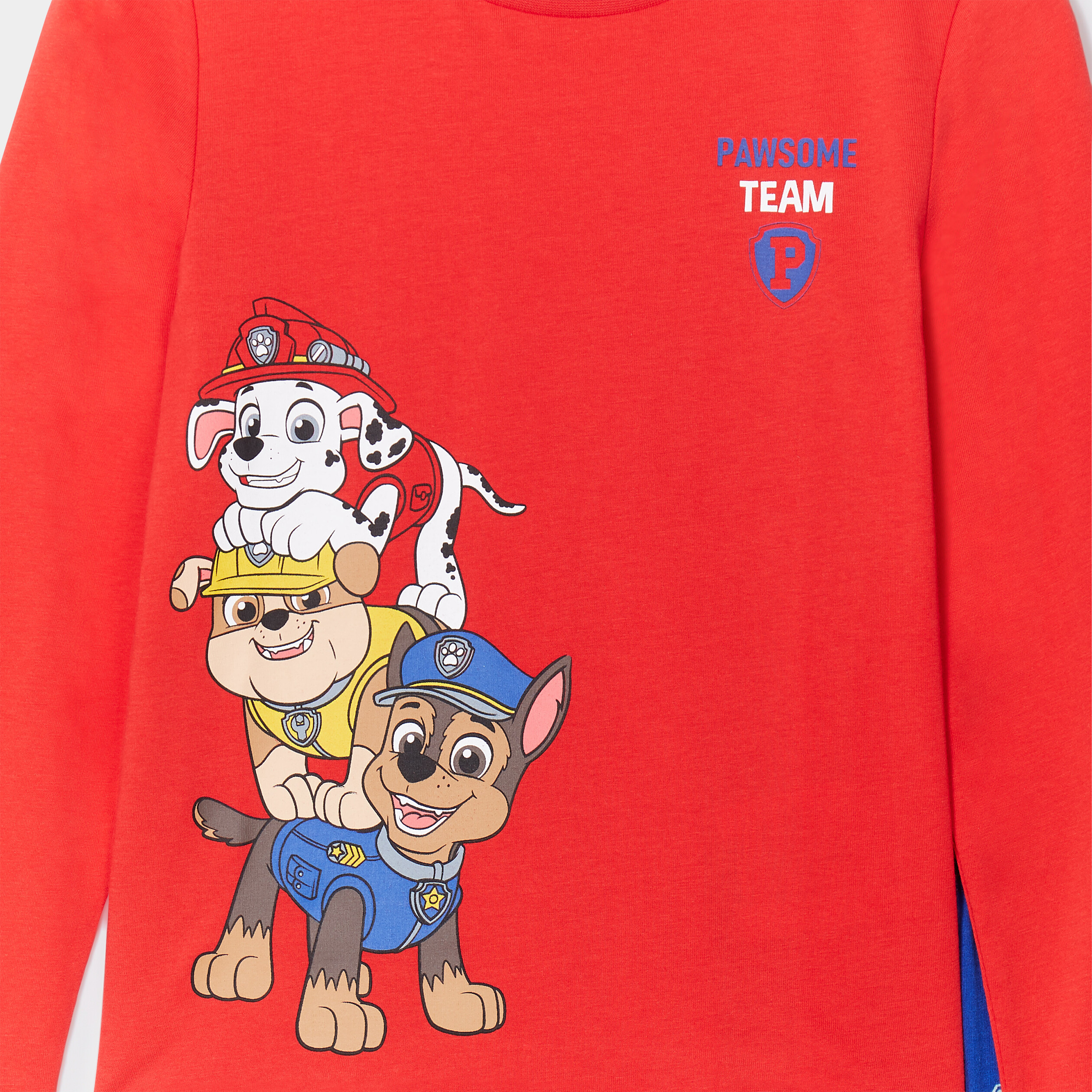 Ensemble pyjama Paw Patrol rouge garçon | La Halle