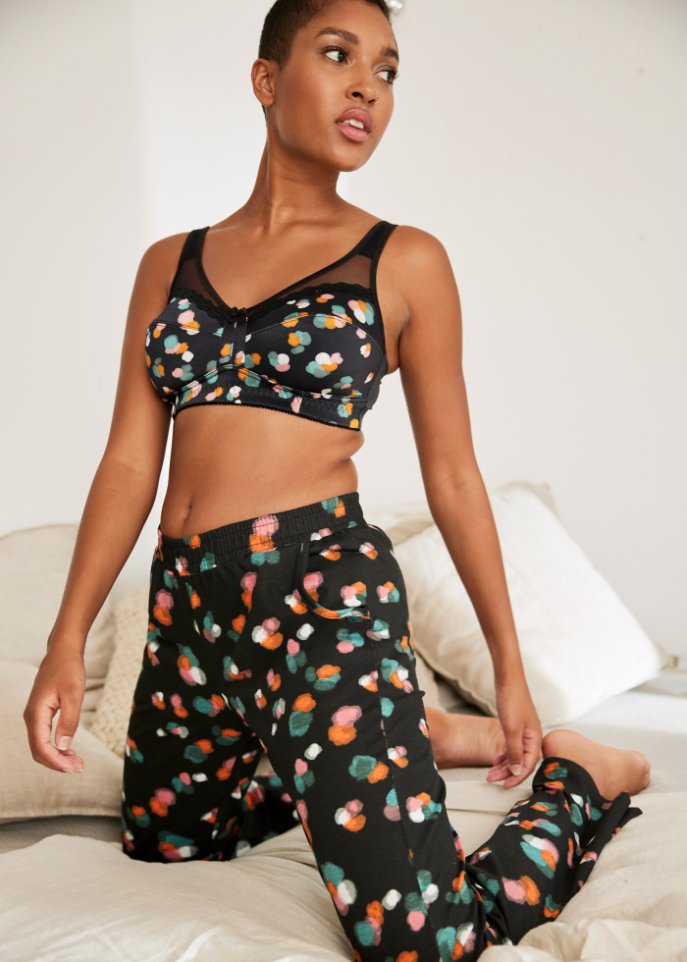 Pyjamahose mit Eingriffstaschen