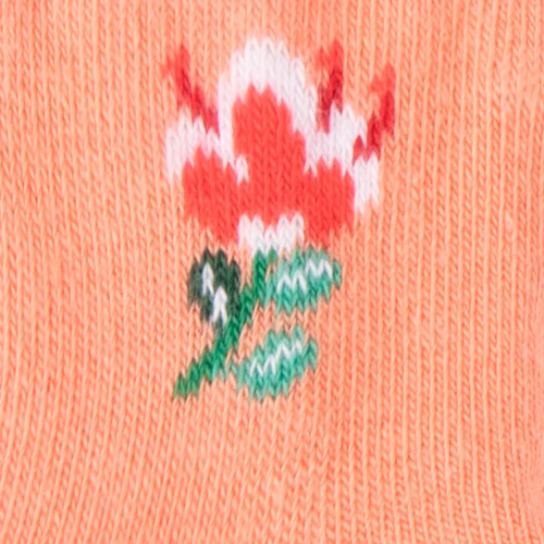 Blooming Butterflies - Pack de chaussettes bébé orange