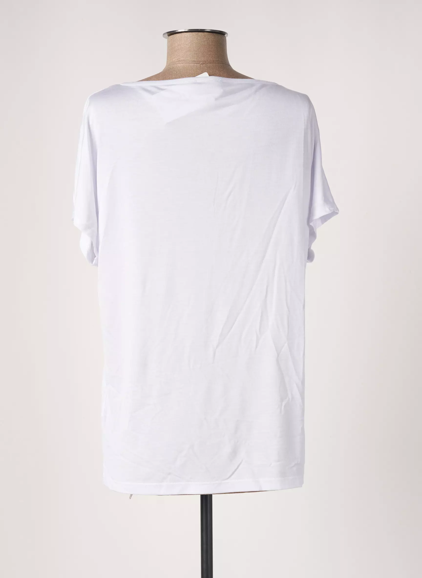 Marble Tshirts Femme couleur blanc