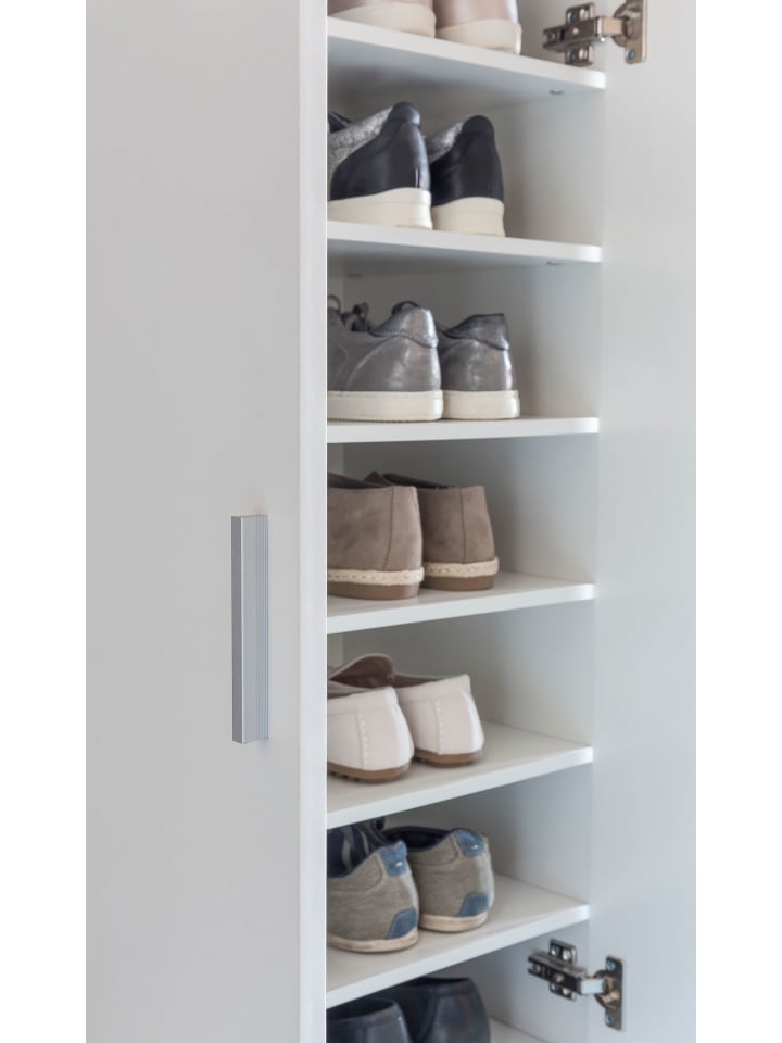 KADIMA DESIGN Schuhschrank | Weiß, 55x108x35cm, 2 Türen günstig kaufen onesize