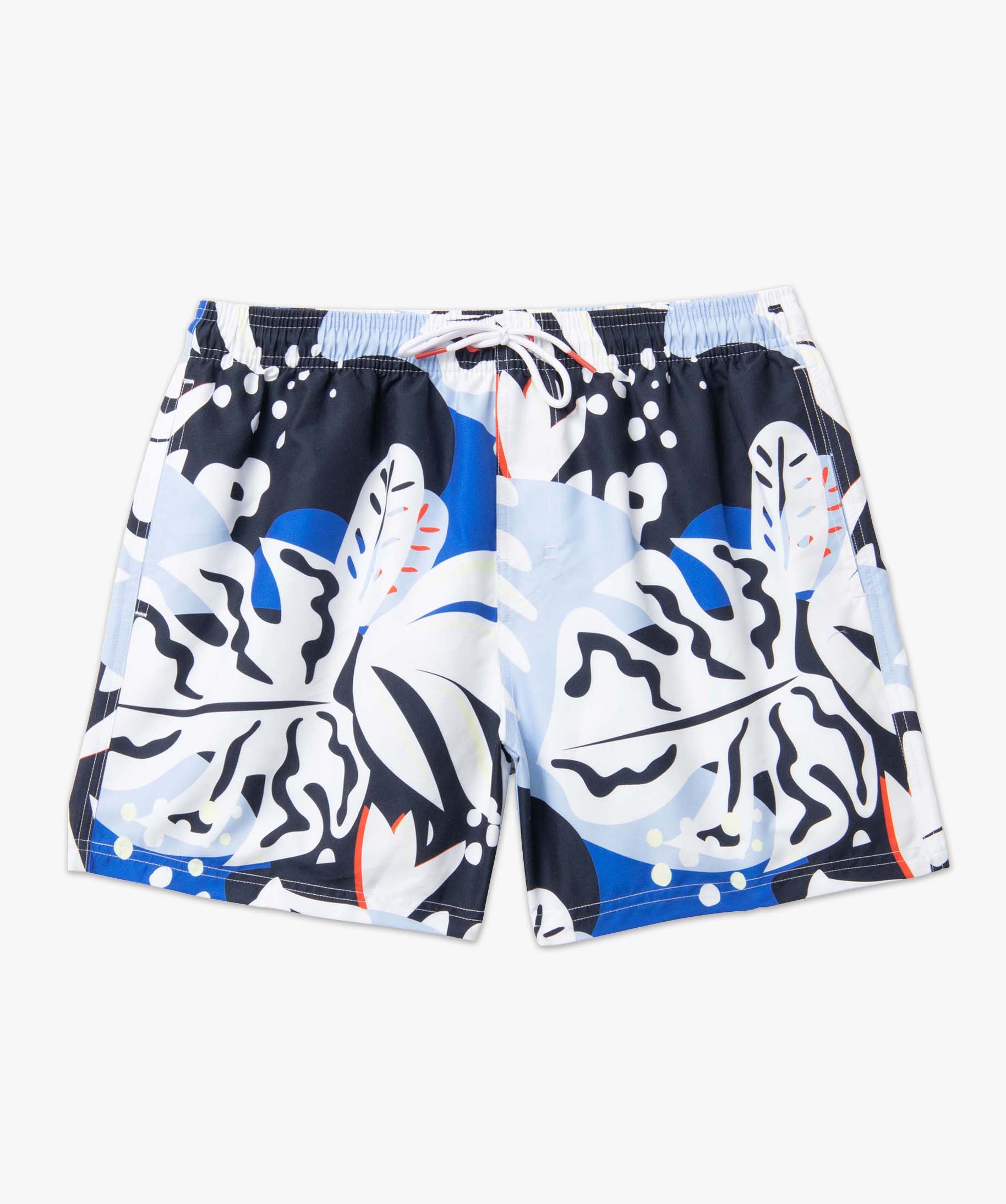 Short de bain homme imprimé avec slip filet intégré imprime | GEMO