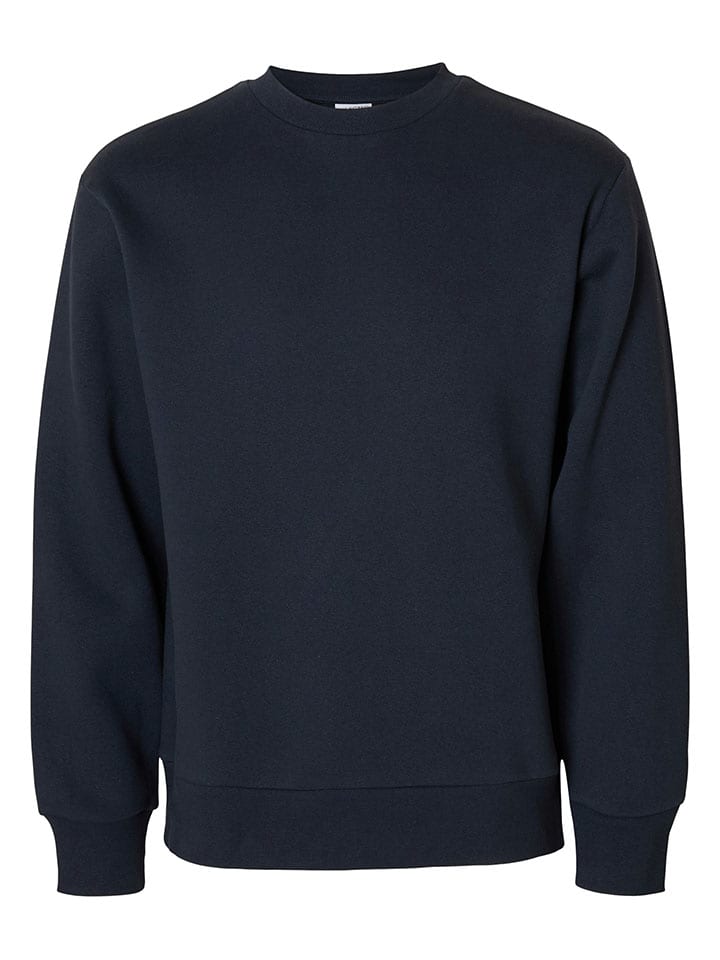 SELECTED HOMME Sweatshirt in Dunkelblau günstig kaufen