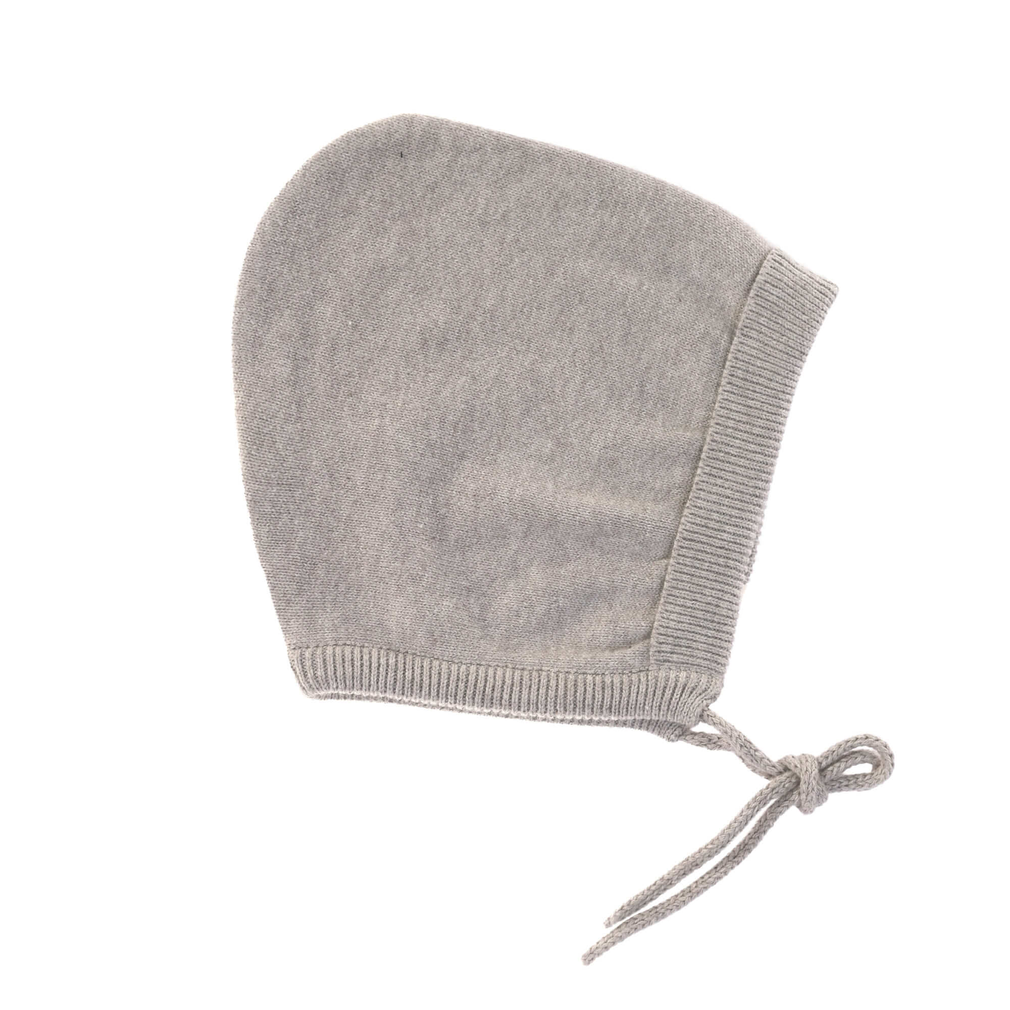 Baby Mütze - Strickmütze, Grau