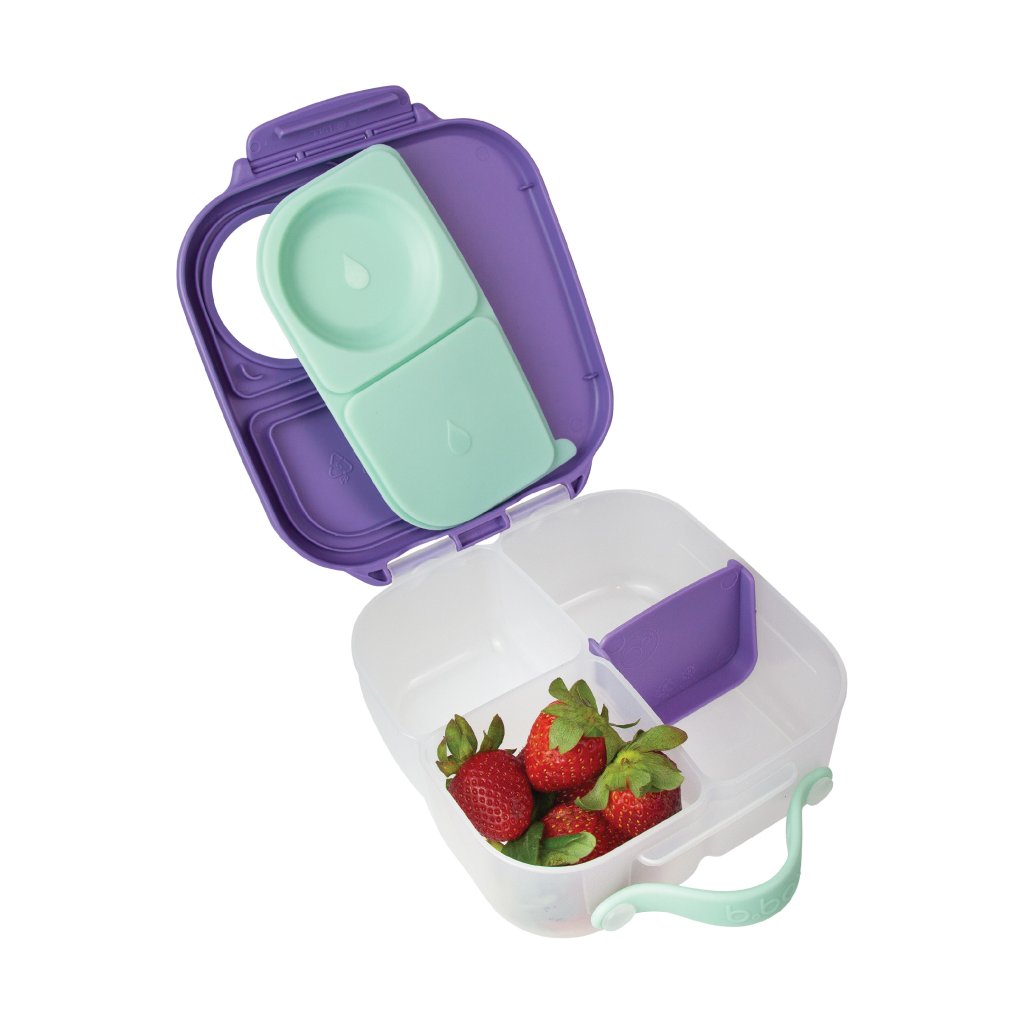 b.box Mini Lunchbox – Lilac Pop (mittel)