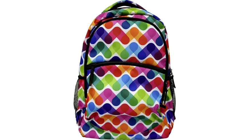 TRENDSHOP Rucksack bunt