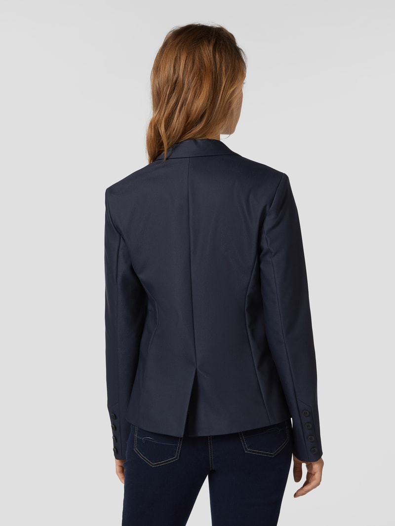 Blazer mit Reverskragen Modell 'BLAKE NIGHT' in marineblau
